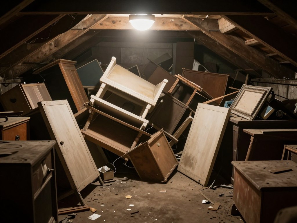 Opróżnianie piwnic i strychów - usługa porządkowa