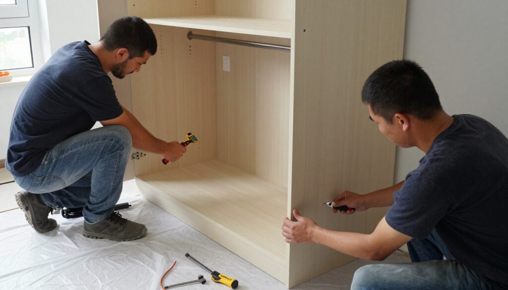 Rozbiórka mebli przed wywozem - profesjonalne narzędzia