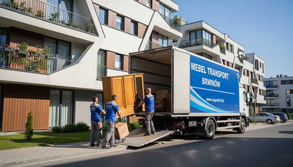 Wywóz mebli Brwinów - profesjonalny transport mebli