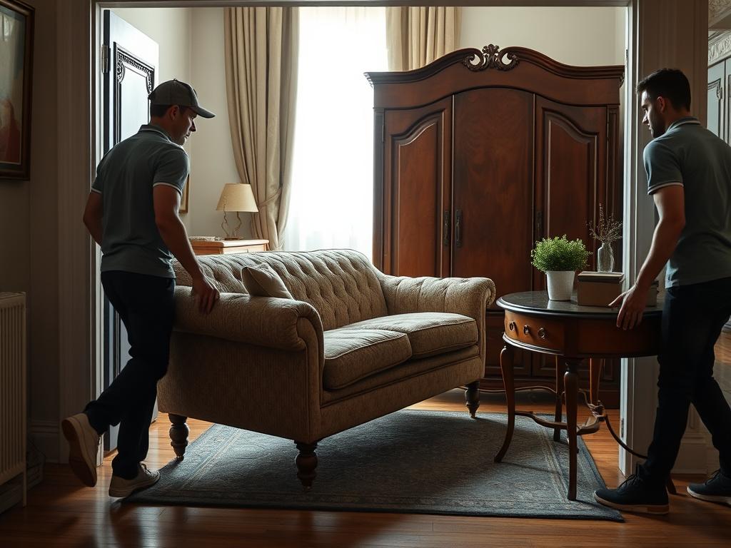 Wywóz starych mebli z mieszkania w Brwinowie