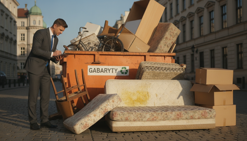 kontener na gabaryty czy wywóz mebli